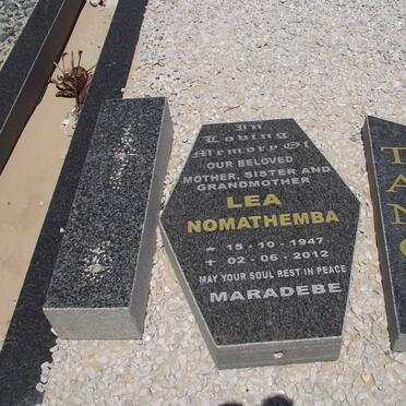 TANCI Lea Nomathemba 1947-2012