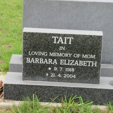 TAIT Barbara Elizabeth 1918-2004
