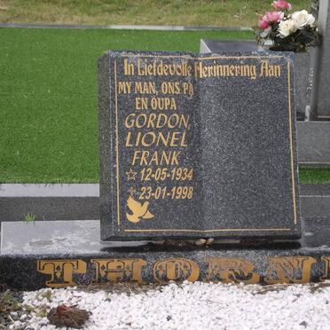 THORN Gordon Lionel Frank 1934-1998