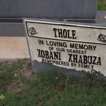 THOLE Xobani Xhabuza