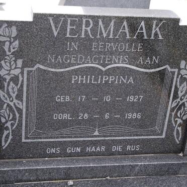 VERMAAK Philippina 1927-1986