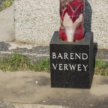 VERWEY Barend 1901-1975