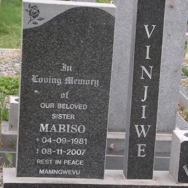 VINJIWE Mabiso 1981-2007