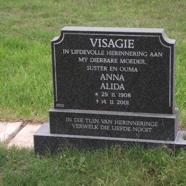 VISAGIE Anna Alida 1908-2001