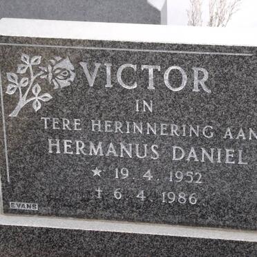 VICTOR Hermanus Daniel 1952-1986