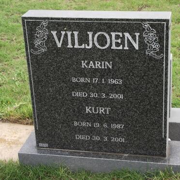 VILJOEN Karin 1963-2001 :: VILJOEN Kurt 1987-2001