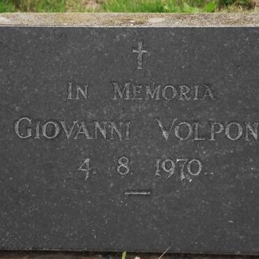 VOLPONI Giovanni -1970