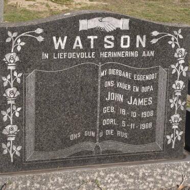 WATSON John James 1908-1968