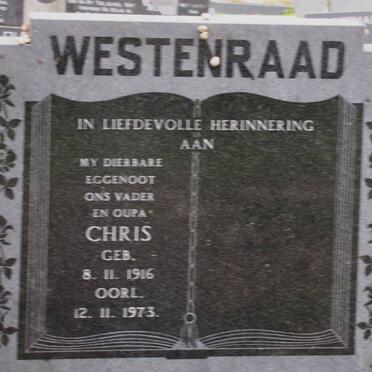 WESTENRAAD Christiaan Esias E. 1916-1973