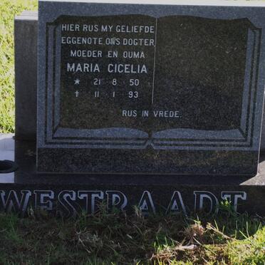 WESTRAADT Maria Cicelia 1950-1993