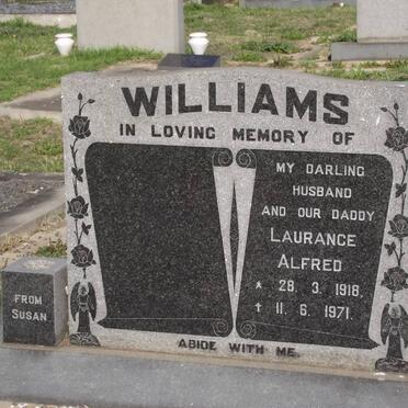 WILLIAMS Laurance Alfred 1918-1971