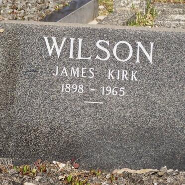 WILSON James Kirk 1898-1965