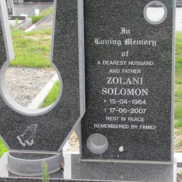 WOJI Zolani Solomon 1964-2007