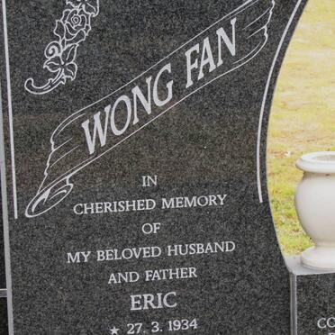 WONG FAN Eric 1934-1995