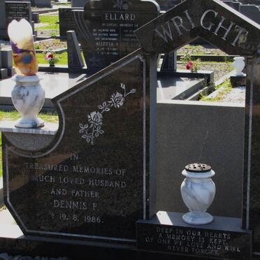 WRIGHT Dennis F. 1929-1986