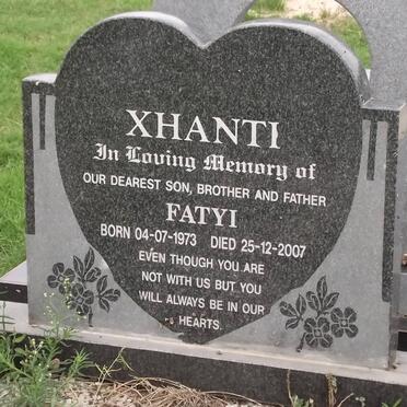 XHANTI Fatyi 1973-2007