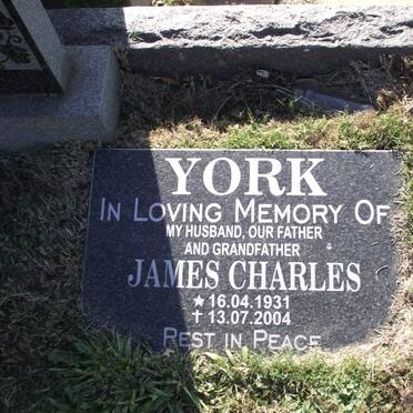 YORK James Charles 1931-2004