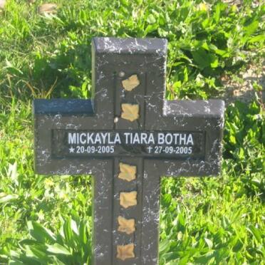 BOTHA Mickayla Tiara 2005-2005