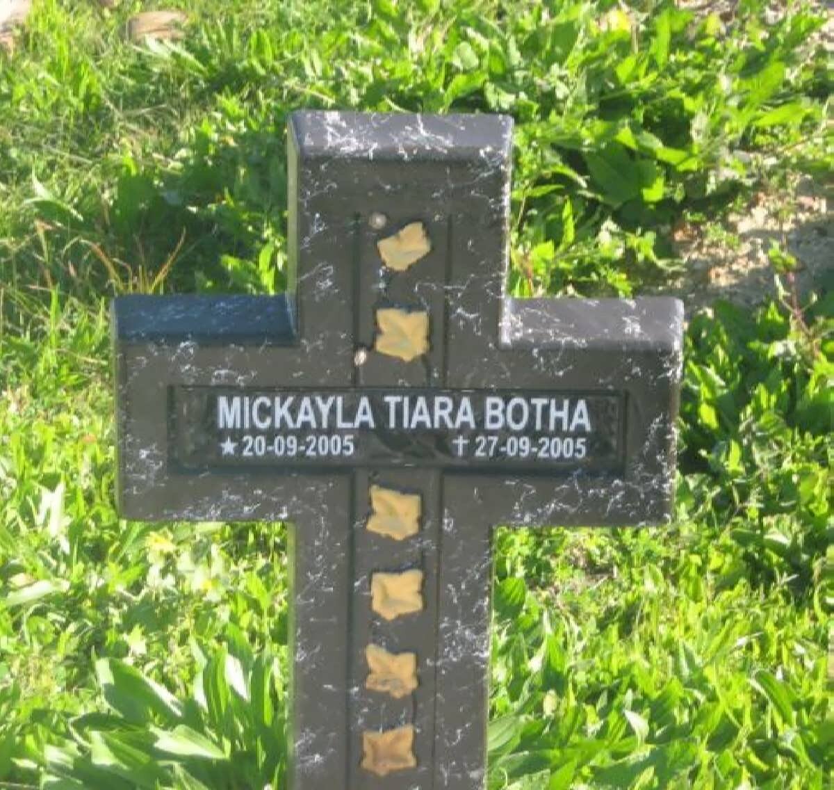 BOTHA Mickayla Tiara 2005-2005