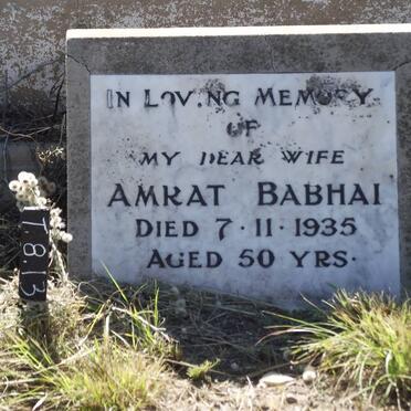 BABHAI Amrat -1935