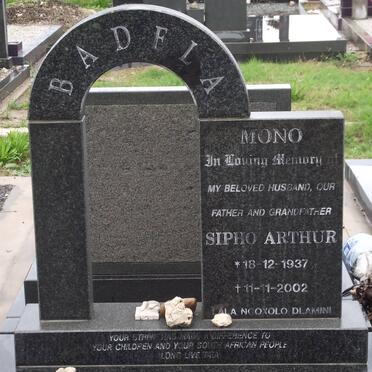 BADELA Sipho Arthur 1937-2002