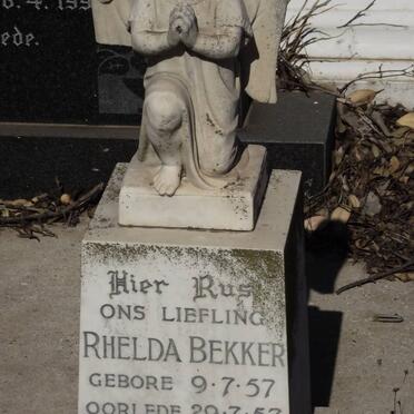 BEKKER Rhelda 1957-1957