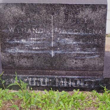 BEZUIDENHOUT Wynand 1877-1955 &amp; Magdalena 1879-1951