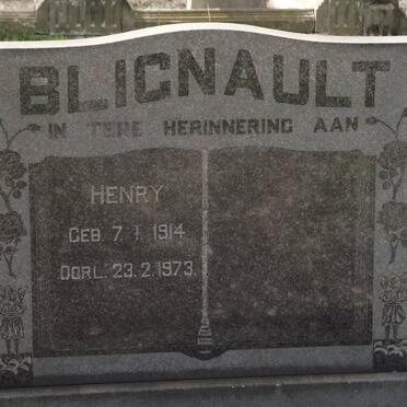 BLIGNAULT Henry 1914-1973