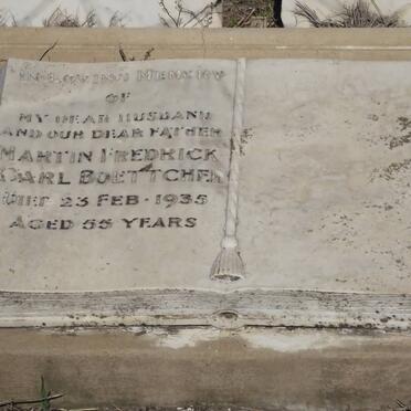 BOETTCHER Martin Frederick Carl -1935