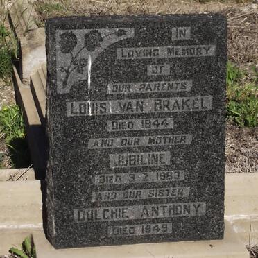 BRAKEL, van :: ANTHONY