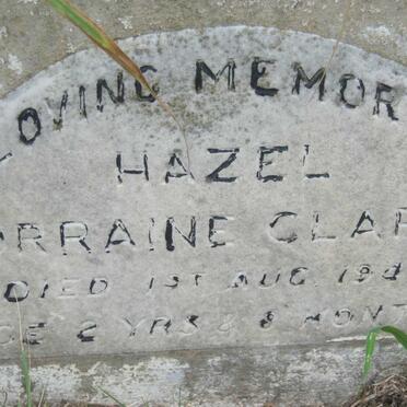 CLARKE Hazel Lorraine -1940