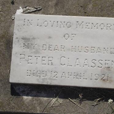 CLAASSEN Peter -1921