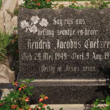 COETZEE Hendrik Jacobus 1949-1952