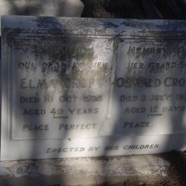 CROFT Elma -1938 :: CROFT Oswald -1939