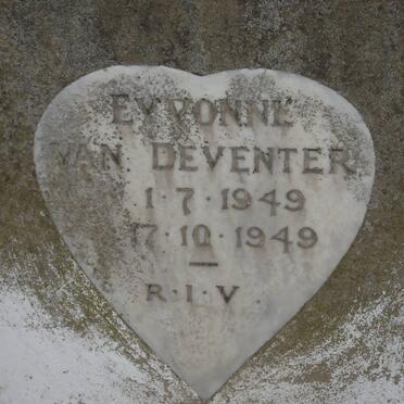 DEVENTER Eyvonne, van 1949-1949