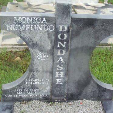 DONDASHE Monica Nomfundo 1957-2006