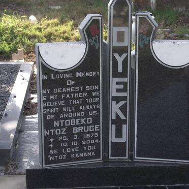 DYEKU Ntobeko Bruce 1975-2004