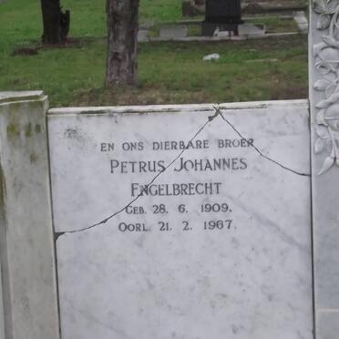 ENGELBRECHT Petrus Johannes 1909-1967