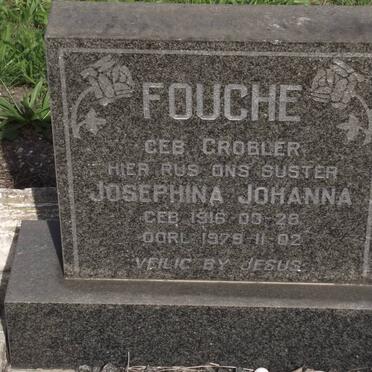 FOUCHE Josephina Johanna 1916-1979
