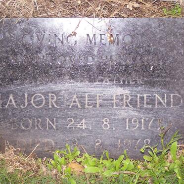 FRIEND Alf 1917-1978
