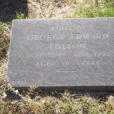FULTON George Edward -1992