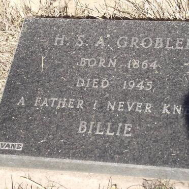 GROBLER H.S.A. 1864-1945