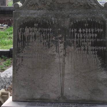 HALES Maurice William -1936 :: FERGUSON Ian Anderson -1936