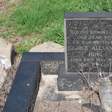 HING George Alexander -1949