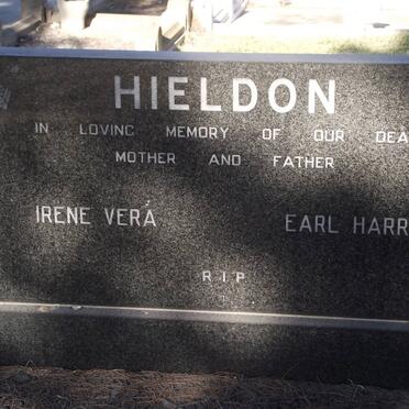 HIELDON Irene Vera &amp; Earl Henry