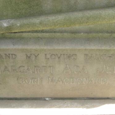 JERVIS Margaret Ada nee MACDONALD