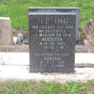 JERLING Augusta 1905-1981 &amp; Adrian 1911-1986
