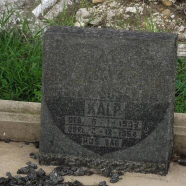 KALP Ester Susanna 1903-1954