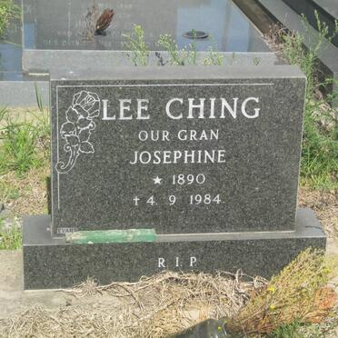 LEE CHING Josephine 1890-1984