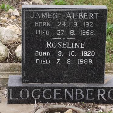 LOGGENBERG James Albert 1921-1958 &amp; Roseline 1920-1988